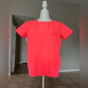 Maje Women’s Neon Pink Top Blouse